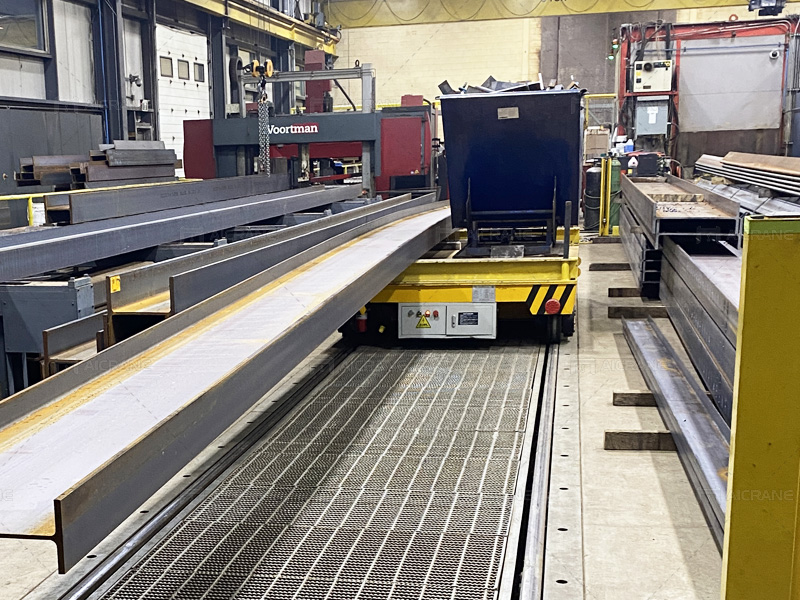 Transfer Cart In Machinery Manufacturing