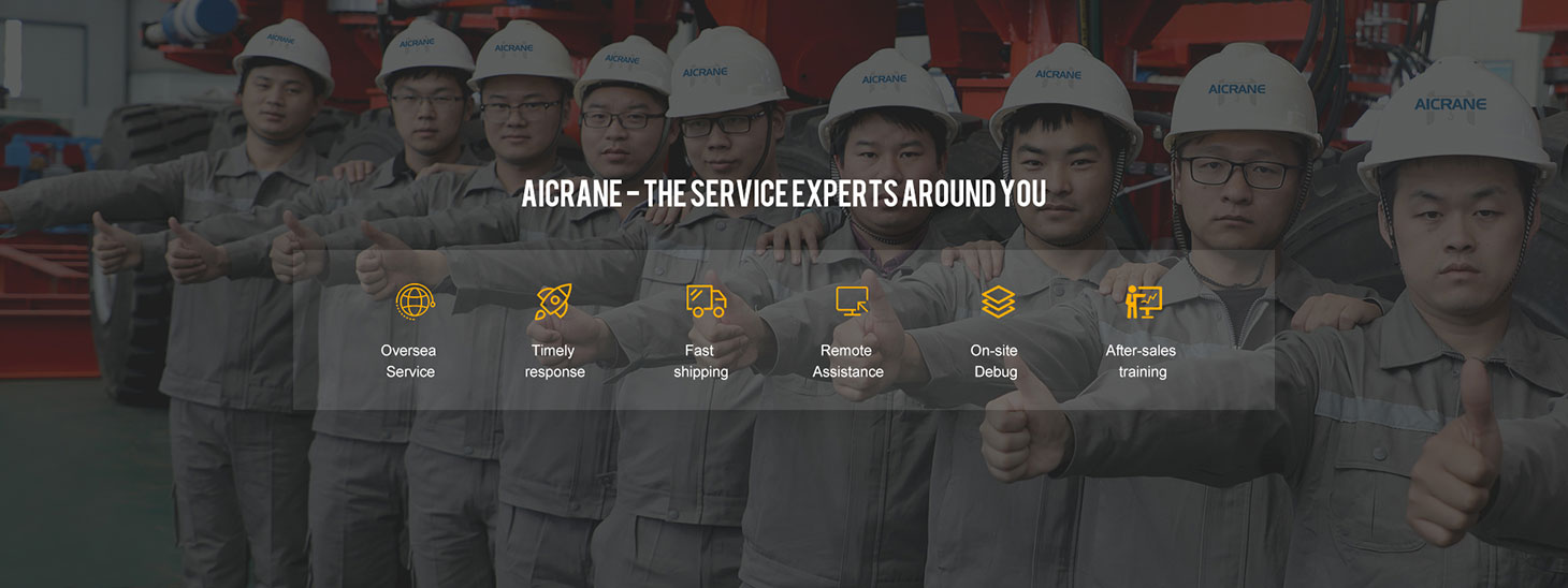 Aicrane After-sales Service for Workshop Gantry Crane