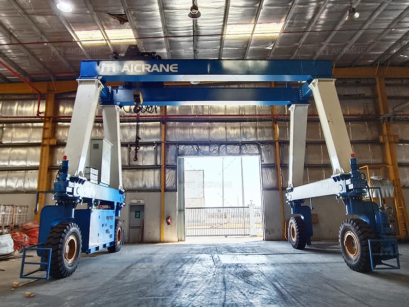 Rubber Tyred Gantry Crane for Steel Coil Workshop