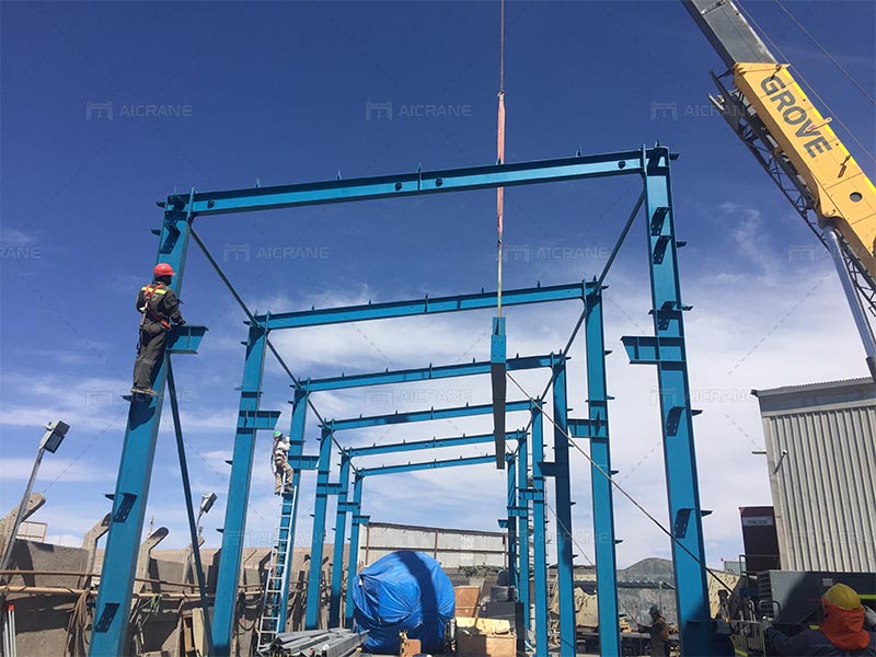 Steel Structure Factory Installation