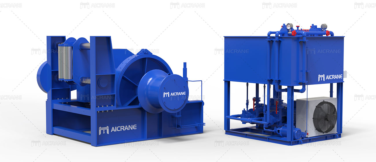 Heavy Duty Hydraulic Winch