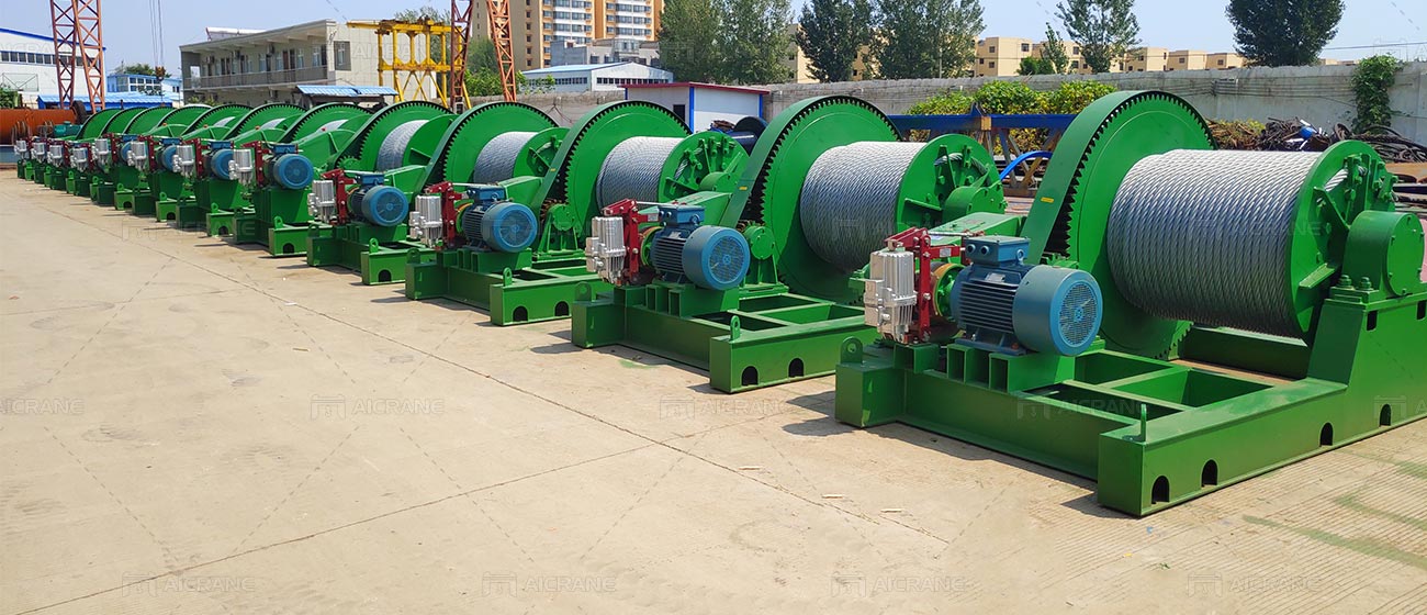 Heavy Duty Winch for Construction Industry