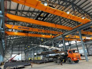 Overhead Cranes for Metal Fabrication Workshop in Kazakhstan