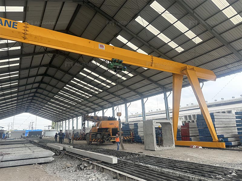 Gantry Crane for Precast Concrete Production