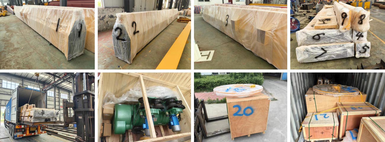 Crane Packaging and Delivery to Indonesia