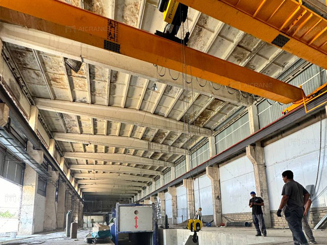 Application of Overhead Crane in the Paper Production Facility
