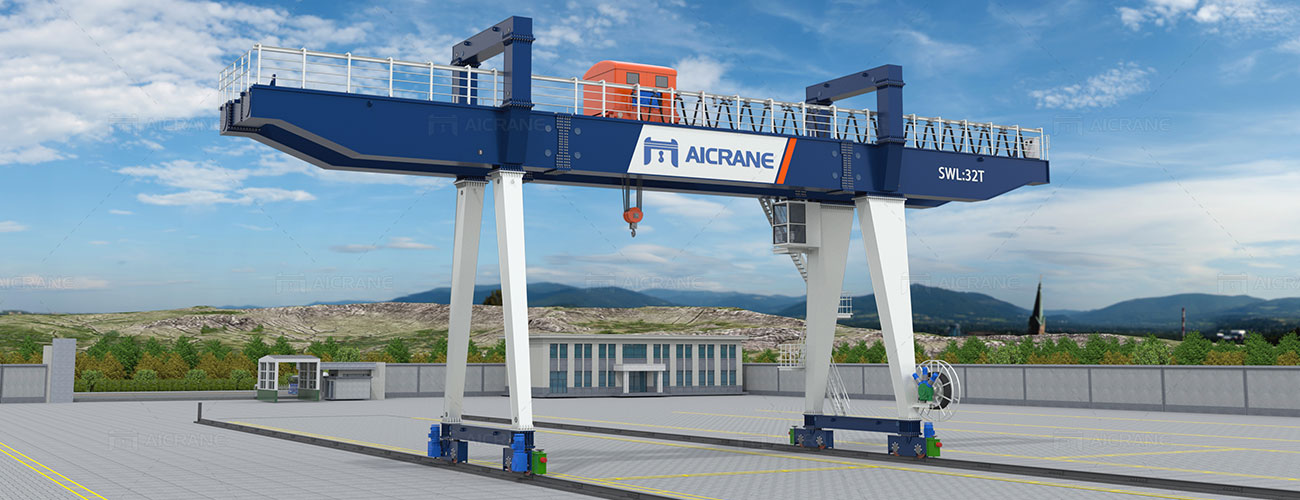 Gantry Crane With Cantilever