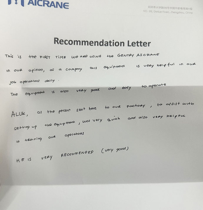 Customer recommendation