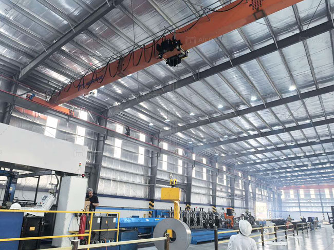 10 ton overhead crane in Saudi Arabia