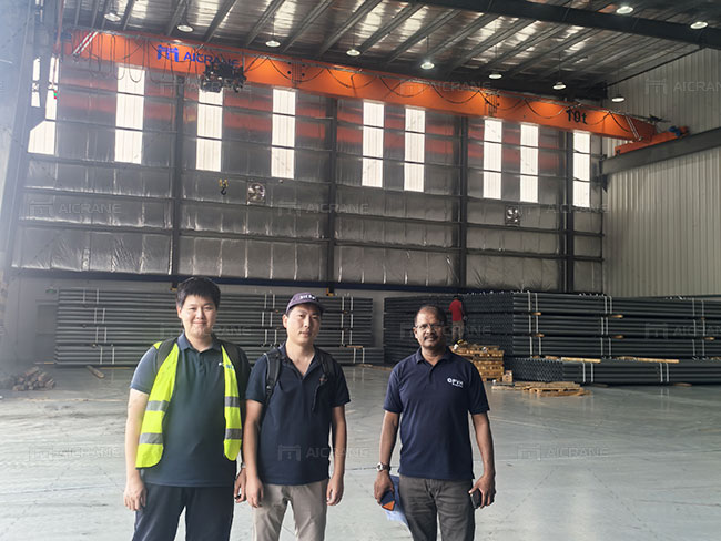 Aicrane installation engineers in Saudi Arabia