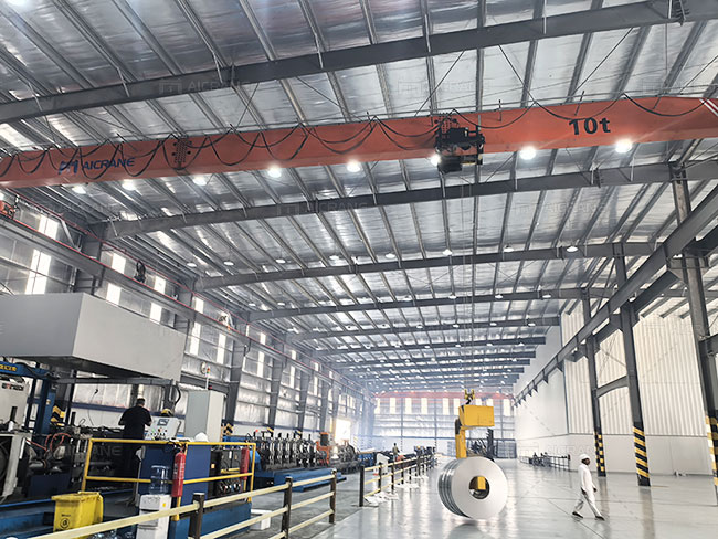 Overhead Cranes for a Manufacturing Facility in Saudi Arabia