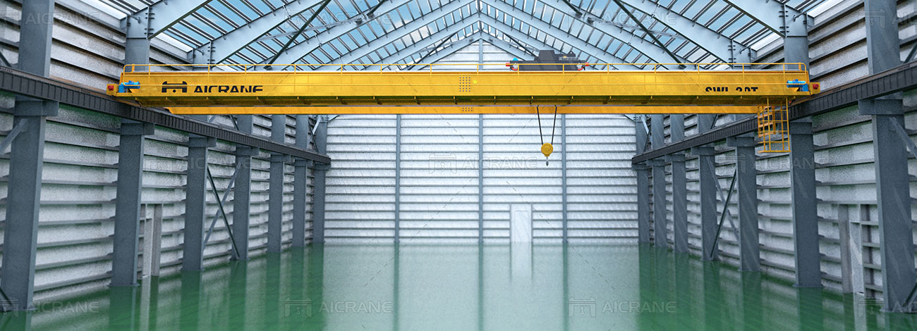 double girder warehouse overhead crane