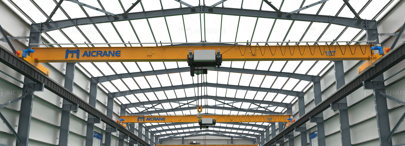 single girder warehouse overhead crane