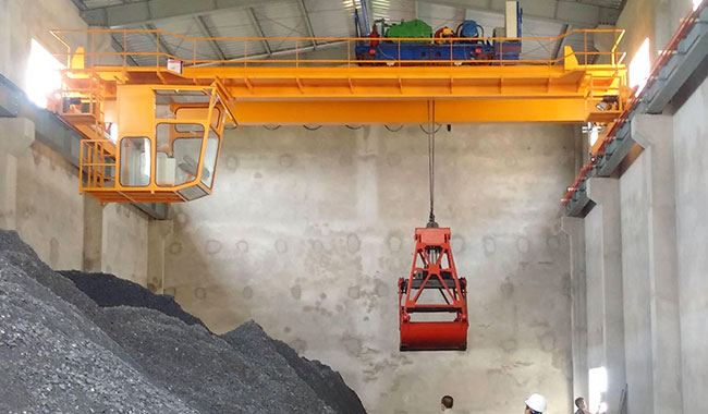 AQ-QZ Double Girder Grab Crane Specification