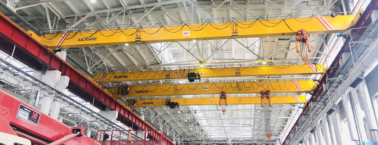 EOT Crane Specifications for Heavy Equipment Manufacturing