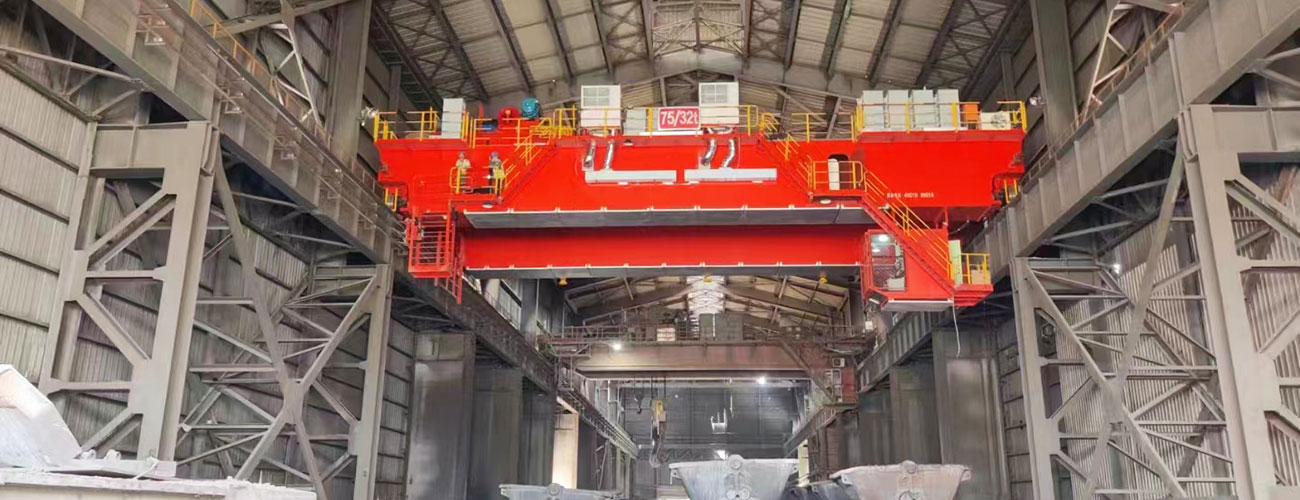 foundry crane installation