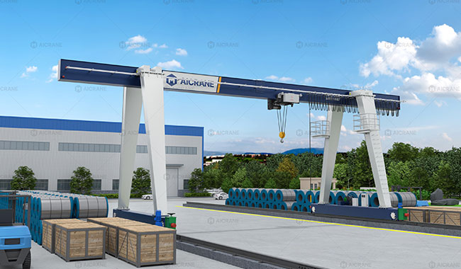 single girder light duty gantry crane