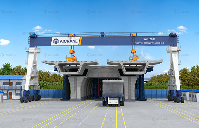 straddle carrier crane for sale