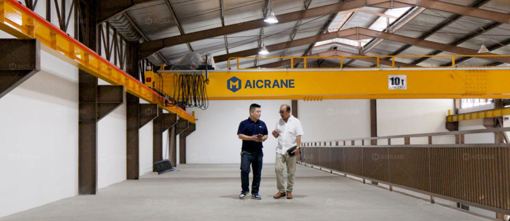 Collaboration with Aicrane Overhead Crane