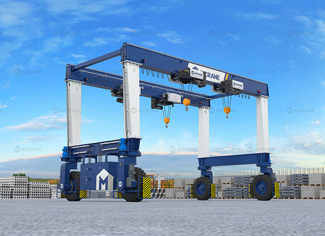 Double Beam Mobile Gantry Crane