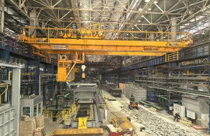 Electromagnetic Overhead Crane for Steel Handling in Russia