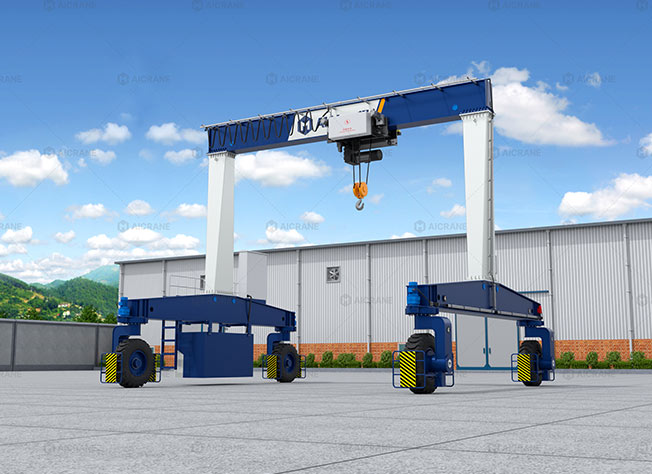 Single Beam Mobile Gantry Crane