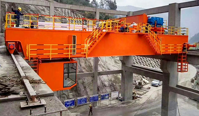 160 Ton Overhead Crane Uses in Power Plant Construction Project