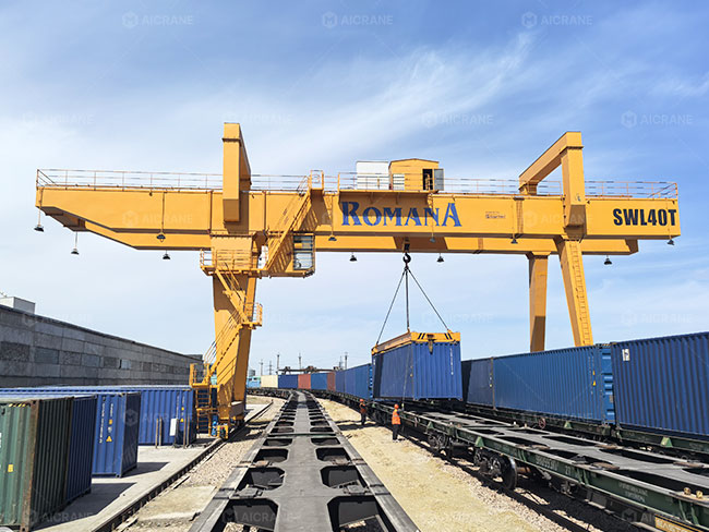 40 ton gantry craner in Kazakhstan