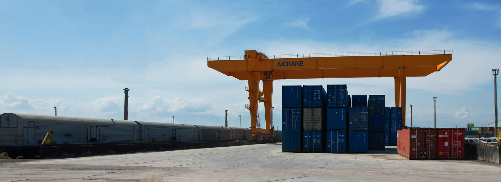 Aicrane container gantry crane for sale