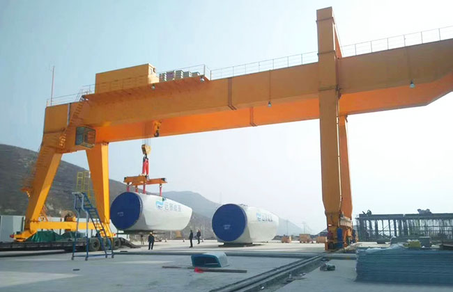 Rail Gantry Crane for Power Plant Site Installation