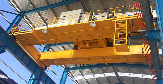 Remote Control Overhead Crane Installation