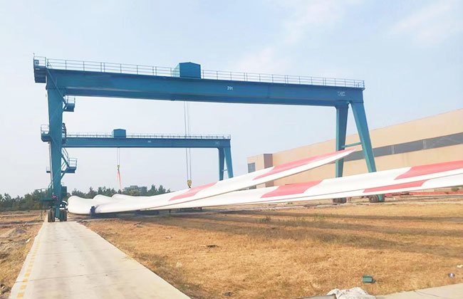 Rubber Tyred Gantry Crane for Power Equipment Manufacturing