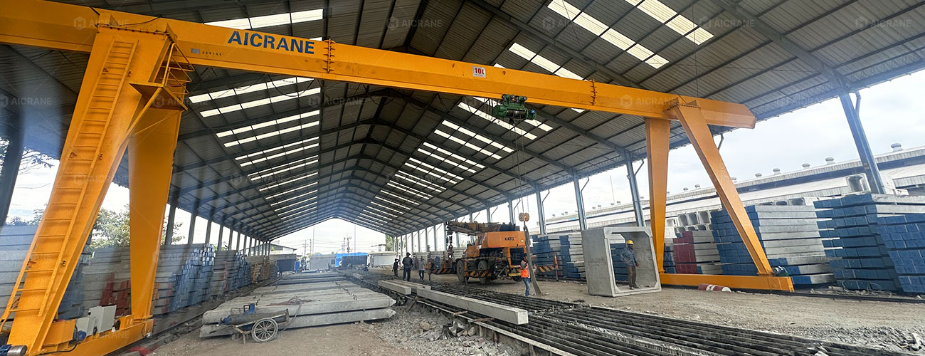 10 Ton A Frame Crane in Indonesia