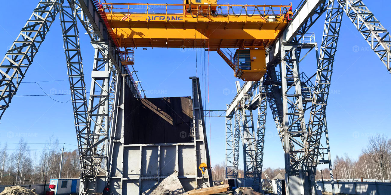 15 Ton Electromagnetic Crane for Scrap Yard in Russia