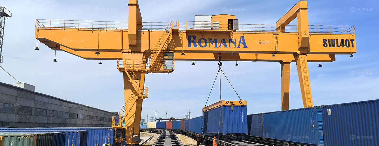 40 Ton A Frame Crane in Kazakhstan