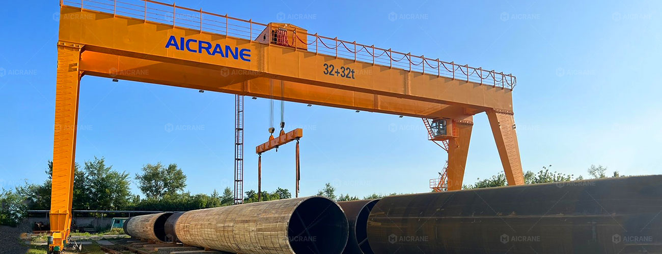 Double Girder A Frame Crane in Russia