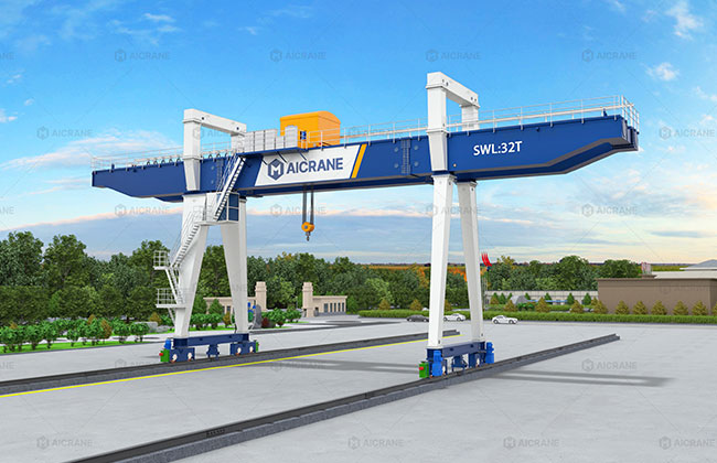 Rail Gantry Cranes For Large Outdoor Scrap Yard