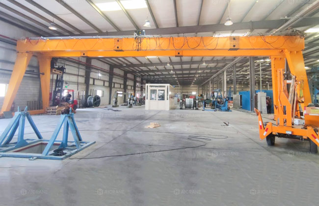 6 Ton Double Girder Gantry Crane in Dammam