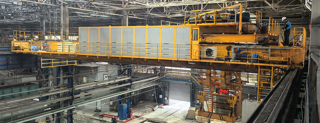 Billet Crane Installation