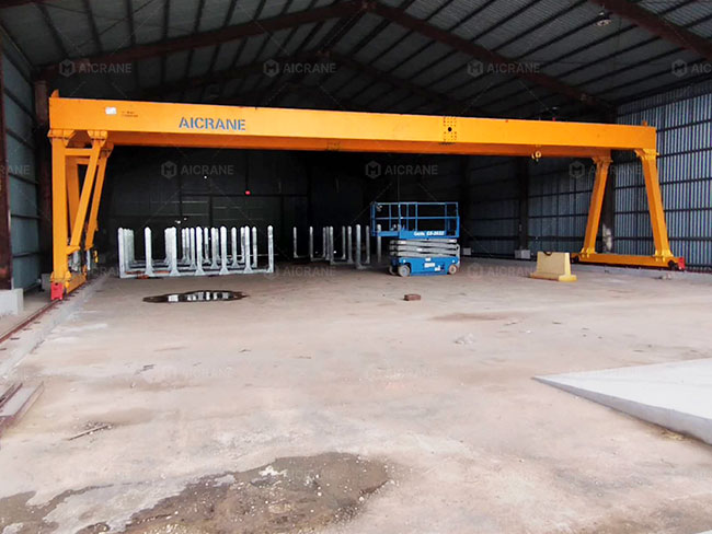 Double Girder Low Headroom Gantry Crane