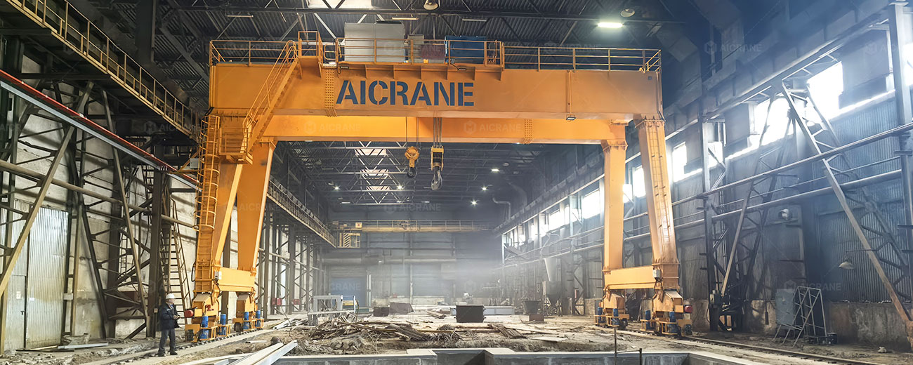 Low Headroom Gantry Crane Boosting Efficiency in Height-Restricted Workshop