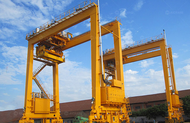 RTG Crane for Ports and Logistics in Saudi Arabia