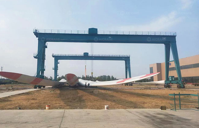 Rubber Tyred Crane for Saudi Renewable Energy Projects