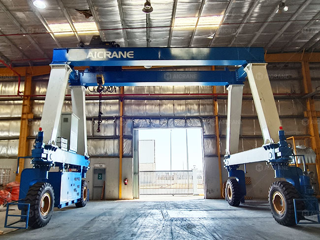 Rubber Tyred Low Profile Gantry