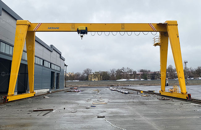 Single Girder Gantry Crane in Saudi Arabia