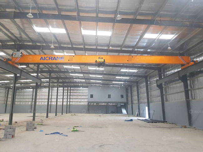 Single Girder Overhead Crane in Saudi Arabia