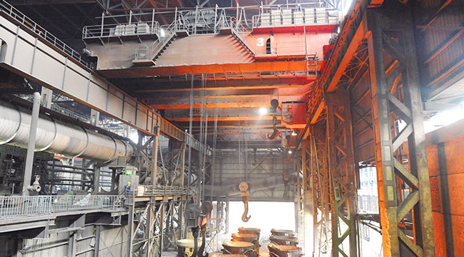Ladle Cranes for Steel Plant