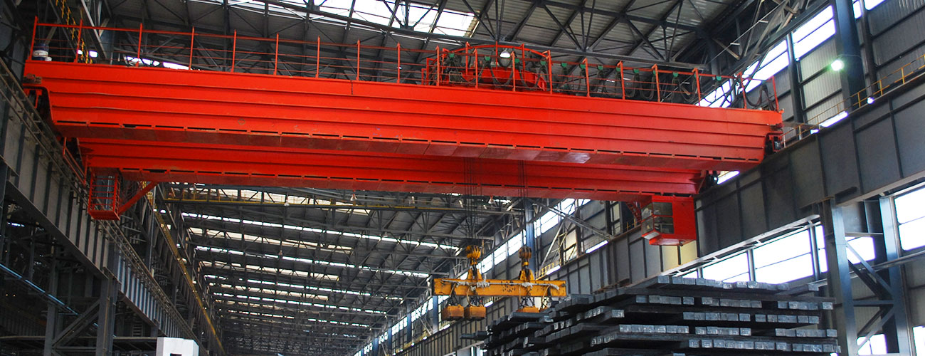 slewing crane for steel industry