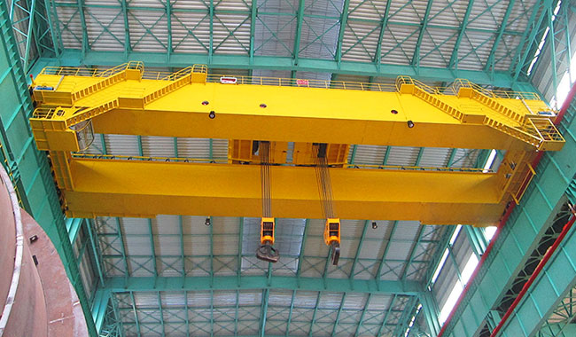 AQ-QE Large Bridge Crane with Double Trolley