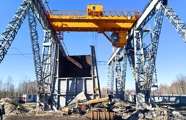Scrap Handling Overhead Crane